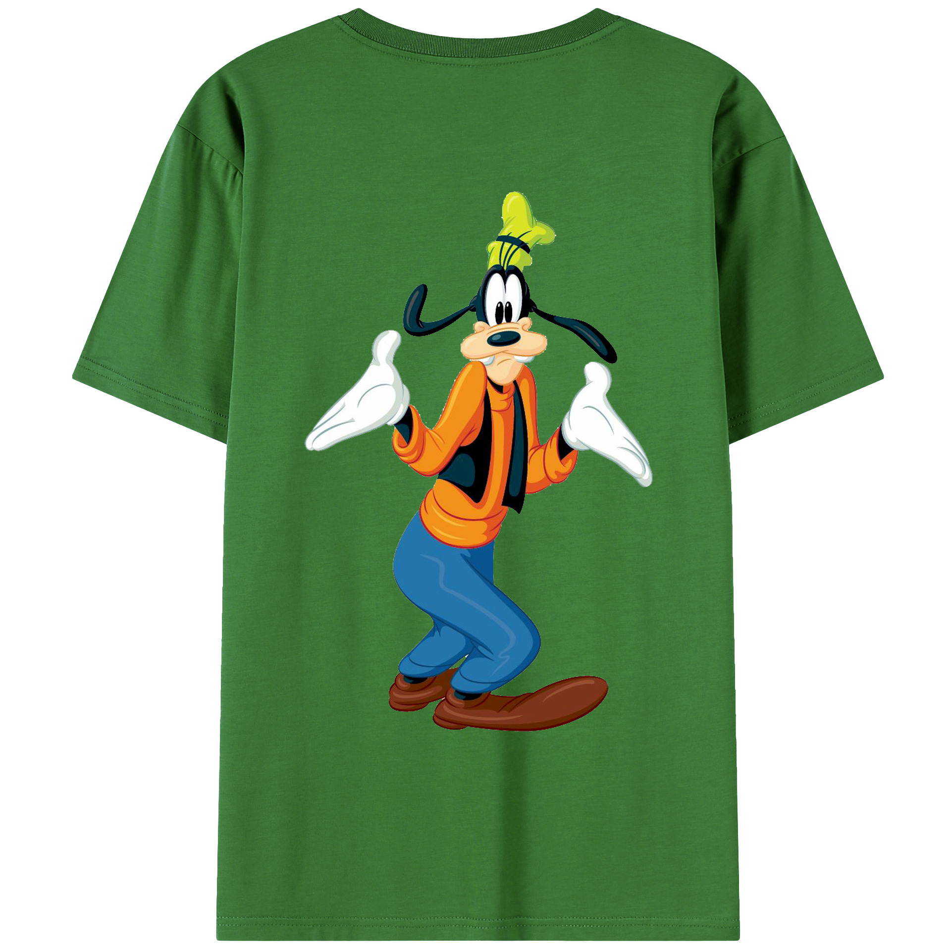 （画像用） ミッキーマウス Mickey Mouse レディース半袖Tシャツ(バックプリント)